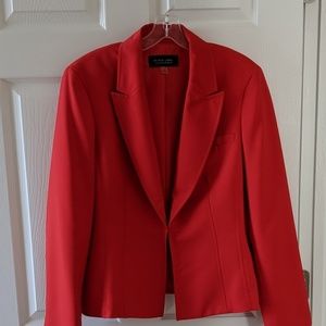 like new - bright red blazer